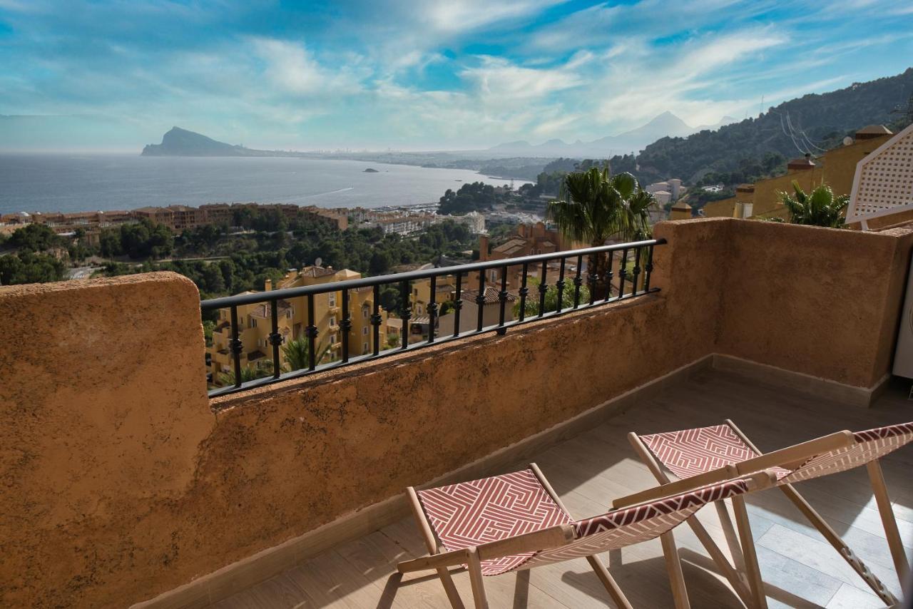 Maison A Mascarat Hills Avec Vue Sur La Baie D'Altea Villa Calpe Exteriör bild